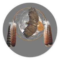 Hawk Moon stickers