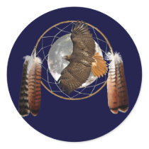 Hawk Moon stickers
