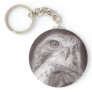 Hawk Sketch Keychain