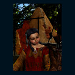 Hawk Whisper Native Girl & Hawk posters