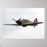 Hawker Hurricane Mk1 Poster