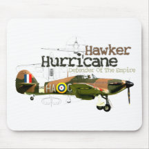 Hawker Hurricane Mouse Pad
