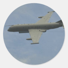 Hawker Siddeley Nimrod MR2P Round Stickers