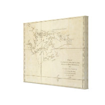Hawkins's Maidenland, Falkland Sound Gallery Wrap Canvas