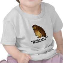 Hawks ate my homework t-shirts