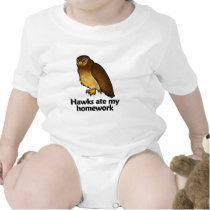Hawks ate my homework t-shirts