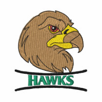 Hawks embroidered shirts