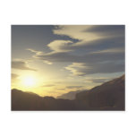 hawk's eye view post cards