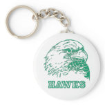 Hawks Logo Key Chains