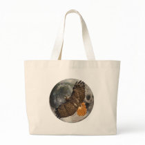 Hawks Moon Tote Bag