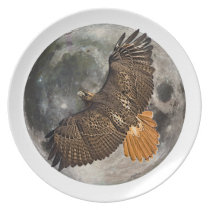 Hawks Moon Collector Plate