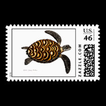 Hawksbill Sea Turtle postage