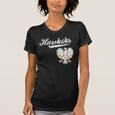 Hawkski Chicago Polish Fan Tshirts