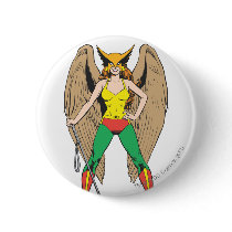 Hawkwoman Pinback Button