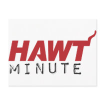 HAWT Minute RED postcards