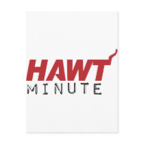 HAWT Minute RED postcards