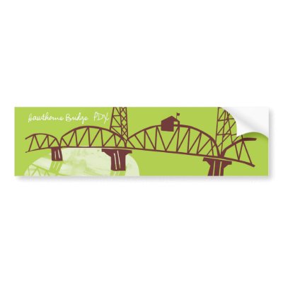 the hawthorne bridge. Hawthorne Bridge Bumper