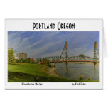 Hawthorne Bridge note card cards