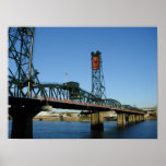 Hawthorne Bridge, Portland Oregon Poster