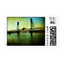 'Hawthorne Bridge' Postage Stamp