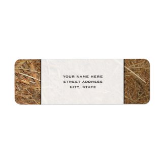 Hay Address Labels label