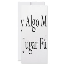Hay Algo Mejor Que Jugar Futbol Full Color Rack Card