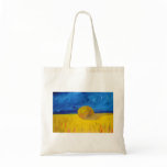 Hay Bale Tote bags