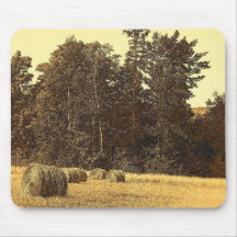 Hay Bales Mouse Mat