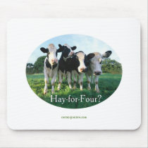 Hay-for-Four mousepads by contrapositive Hay-for-Four mousepads
