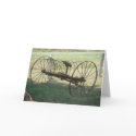 Hay Rake Greeting Card by greatphotos Hay Rake Greeting Card