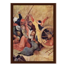 Hay Wain Triptych Central Panel: The Hay Wain Deta Postcard