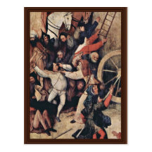 Hay Wain Triptych Central Panel: The Hay Wain Deta Postcards