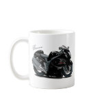 Hayabusa Black Bike mugs