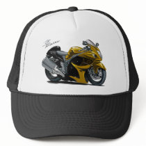 Hayabusa Gold Bike Mesh Hats