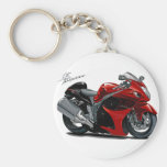 Hayabusa Red-Black Bike Keychains