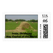 haybale, Inola, OklahomaHay Capital of the World postage