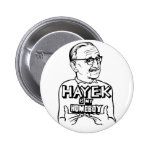 Hayek is My Homeboy Button Hayek is My Homeboy Button