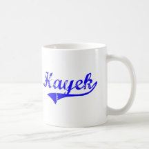Hayek Surname Classic Style Mugs
