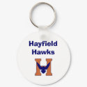 Hayfield Hawks keychains