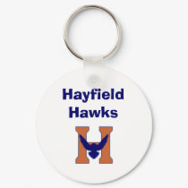 Hayfield Hawks keychains