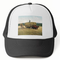 Haying in New England - Vintage 1900 Hats