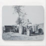 Haying in the 60's mousepad