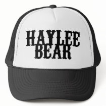 Haylee Bear Trucker hats