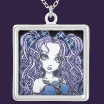 "Haylee" Couture Tattoo Fairy Necklace necklaces