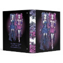 Haylee & Maegan Gothic Fairies Avery Binder