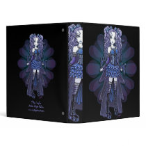 "Haylee" Purple Tattoo Butterfly Fairy Art Binder