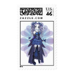 "Haylee" Purple Tattoo Butterfly Fairy Art Postage