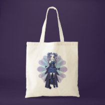 "Haylee" Purple Tattoo Butterfly Fairy Canvas Tote bags