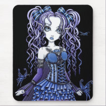 "Haylee" Purple Tattoo Butterfly Fairy Mousepad mousepads