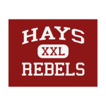 Hays - Rebels - Hays High School - Buda Texas postcards